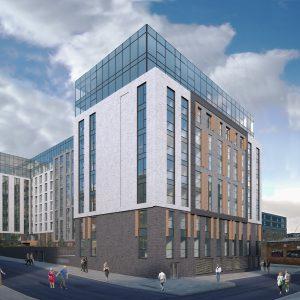 CG Image of Hughes House low carbon development in Liverpool City Centre