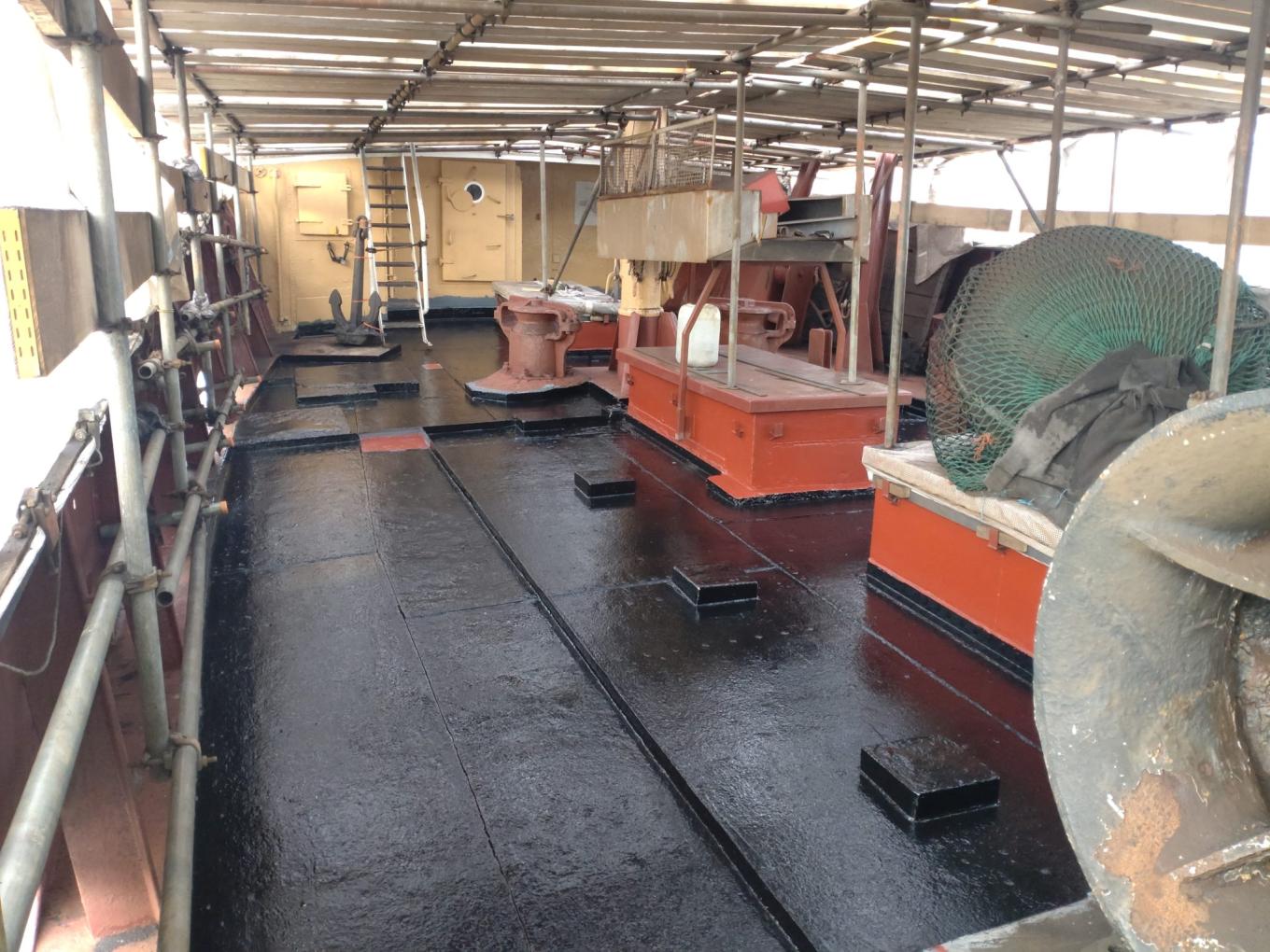 Ross Tiger trawler renovation