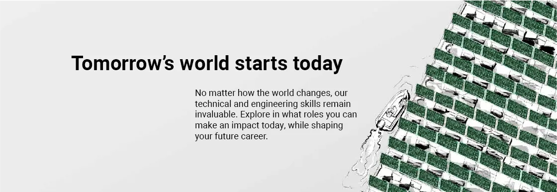 Tomorrows world starts today