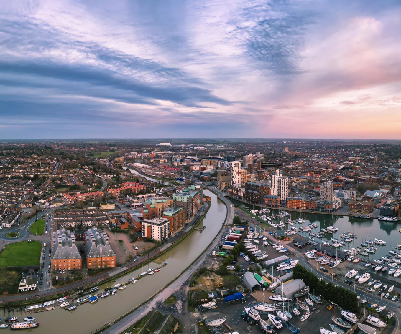 Babergh ariel view 