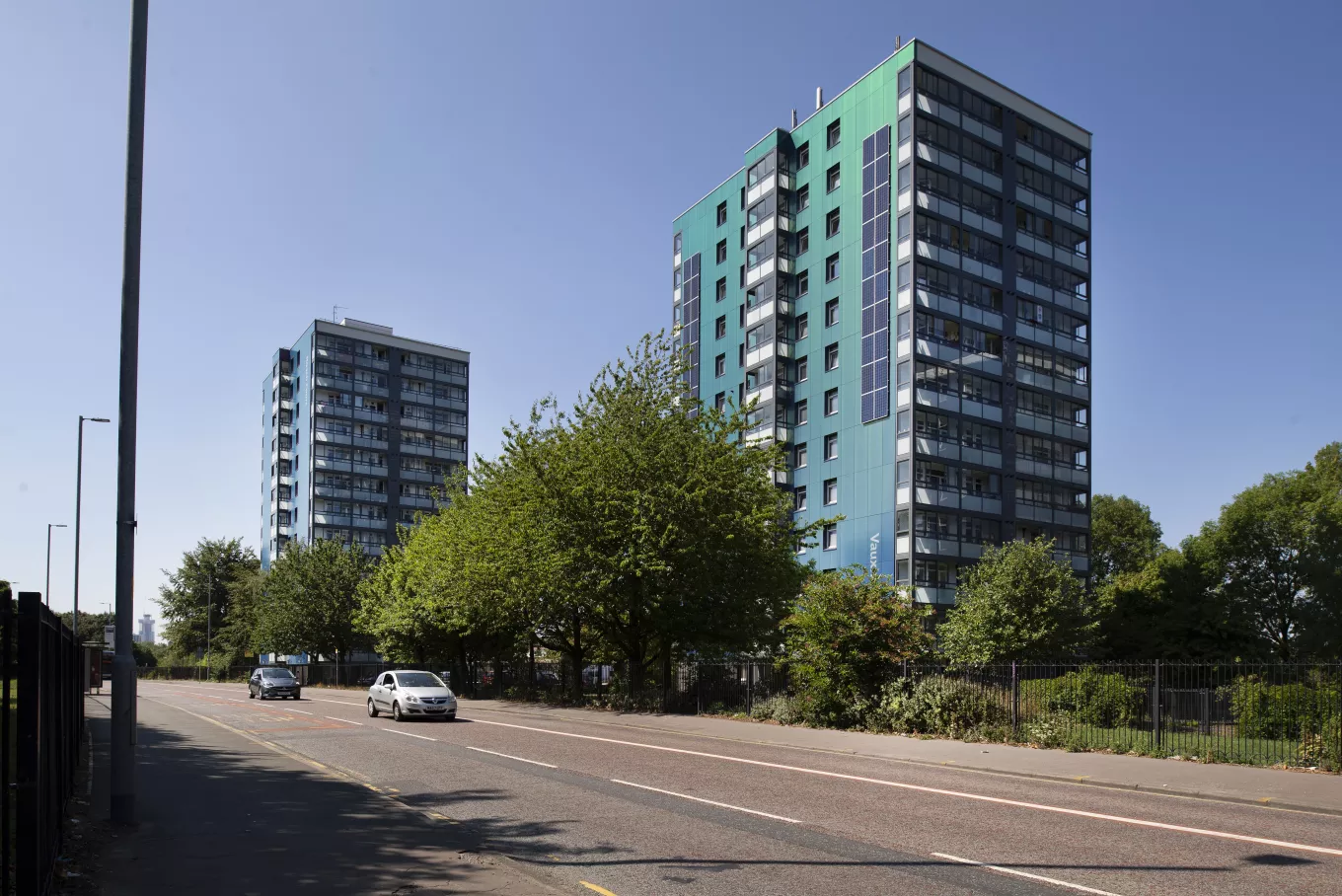 Northwards Housing tower blocks in Manchester