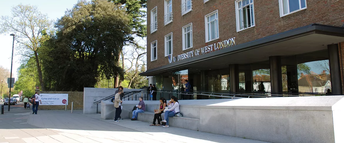 Entrance of University of West London