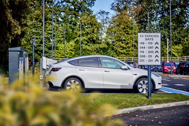 EV Charging in Car Park