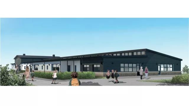 CG image of Ribblesdale high school