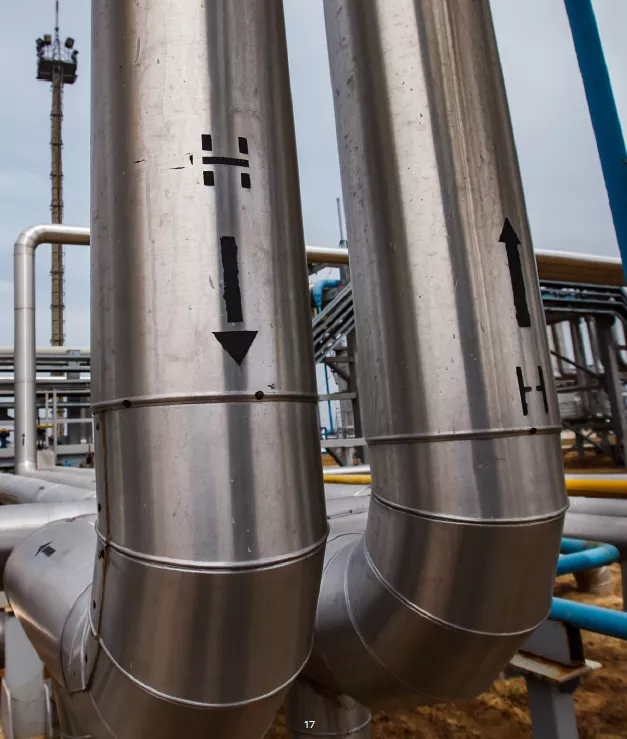 hydrogen pipes