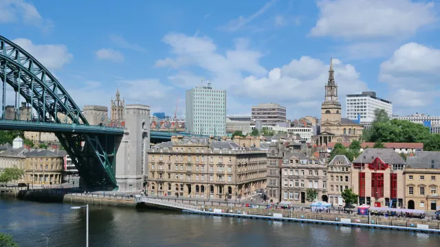 Newcastle skyline