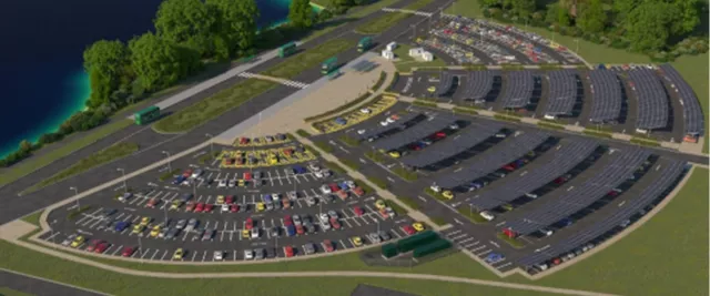 St Ives Park and Ride car park