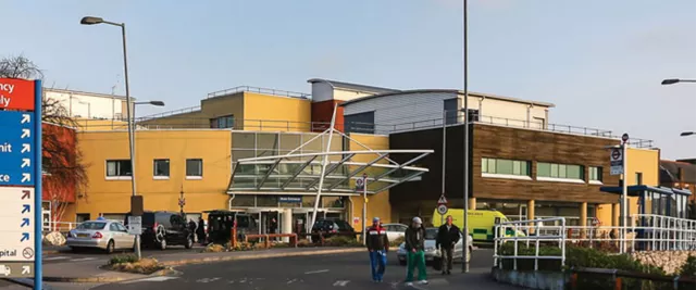 West Middlesex University Hospital entrance