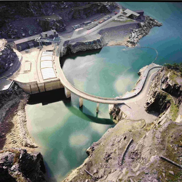 An aerial view of First Hydro