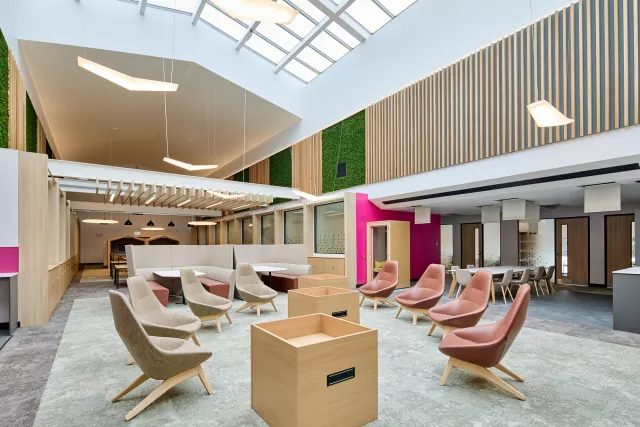 Interior shot of University of York