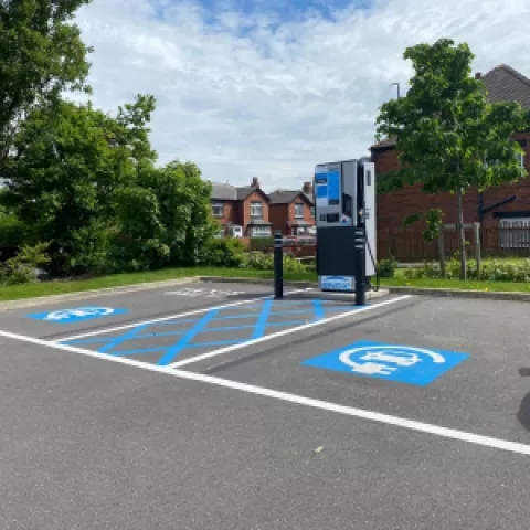 Illustration of Pioneering EV scheme celebrates driving down carbon emissions