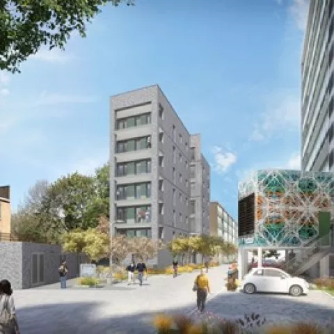Illustration of Equans in pre-construction agreement for a redevelopment Southwark Council scheme