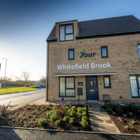 Illustration of Equans hands over 100th property at housing development in Kirkby 