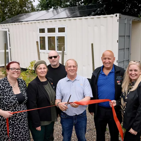Illustration of New hub opens for West Midlands Veterans 